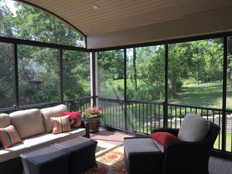 Custom Screened-In Porch for Outdoor Living in Sacramento, CA